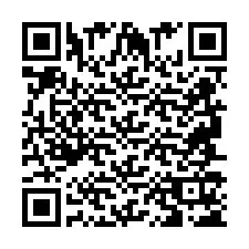 Codice QR per il numero di telefono +2694715269