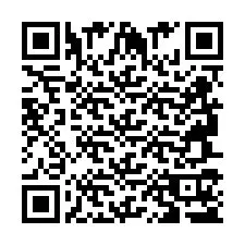 Codice QR per il numero di telefono +2694715310