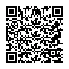 QR код за телефонен номер +2694715315