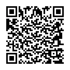 Código QR para número de telefone +2694715340