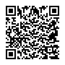 Código QR para número de telefone +2694715347