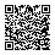 QR код за телефонен номер +2694715363