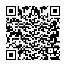 Código QR para número de teléfono +2694715375