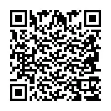 QR kód a telefonszámhoz +2694715386