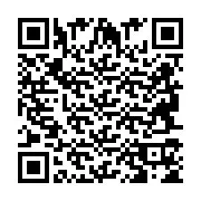 Codice QR per il numero di telefono +2694715402