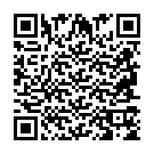 Código QR para número de telefone +2694715409