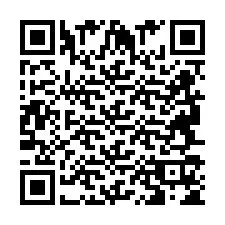 Código QR para número de teléfono +2694715422