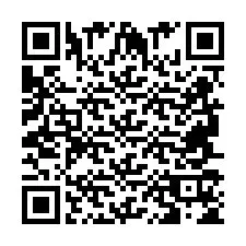 QR Code pour le numéro de téléphone +2694715437