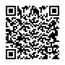 Código QR para número de telefone +2694715452