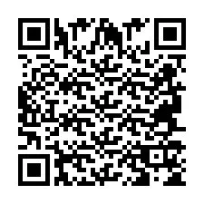 QR-code voor telefoonnummer +2694715463