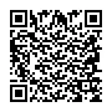 QR код за телефонен номер +2694715474