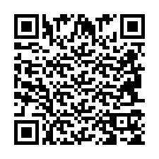 QR Code pour le numéro de téléphone +2694715502