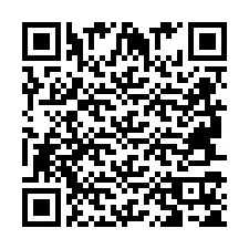 QR Code pour le numéro de téléphone +2694715503