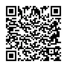 QR Code pour le numéro de téléphone +2694715505