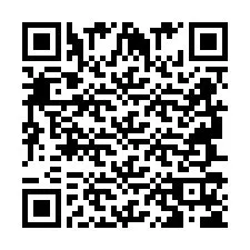 Código QR para número de teléfono +2694715624