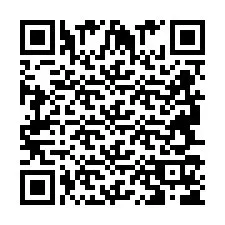 QR Code pour le numéro de téléphone +2694715632