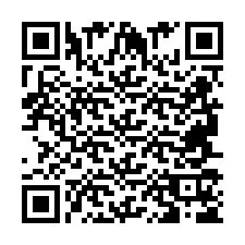 QR Code pour le numéro de téléphone +2694715637