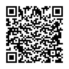 Código QR para número de teléfono +2694715656