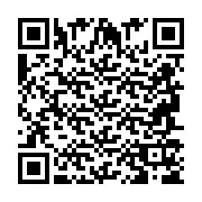 Código QR para número de telefone +2694715665