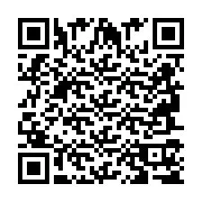 QR kód a telefonszámhoz +2694715704