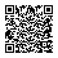 Código QR para número de telefone +2694715708