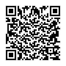 QR kód a telefonszámhoz +2694715725