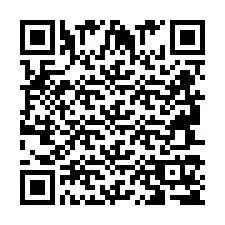 Código QR para número de teléfono +2694715740