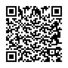 QR Code pour le numéro de téléphone +2694715802