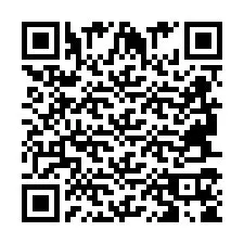 Código QR para número de telefone +2694715803