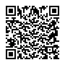 QR Code pour le numéro de téléphone +2694715811