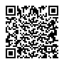 QR kód a telefonszámhoz +2694715812