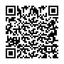 QR kód a telefonszámhoz +2694715824