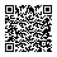 Código QR para número de telefone +2694715839