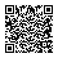 Código QR para número de teléfono +2694715842