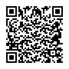 QR kód a telefonszámhoz +2694715863