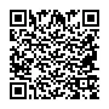 QR Code pour le numéro de téléphone +2694715897