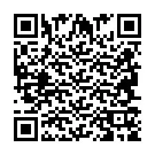 QR-код для номера телефона +2694715932