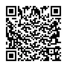 Código QR para número de teléfono +2694716000