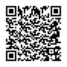 Codice QR per il numero di telefono +2694716004