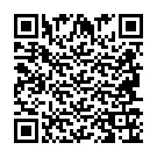 Kode QR untuk nomor Telepon +2694716056