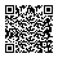 QR-код для номера телефона +2694716062