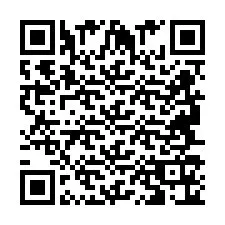 QR-code voor telefoonnummer +2694716066