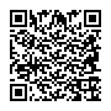 Código QR para número de telefone +2694716082