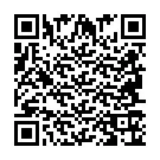 Código QR para número de telefone +2694716096