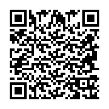 QR-код для номера телефона +2694716112