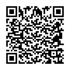 QR-koodi puhelinnumerolle +2694716113