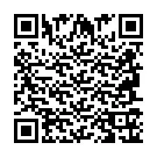 Código QR para número de teléfono +2694716114