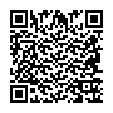 Kode QR untuk nomor Telepon +2694716126