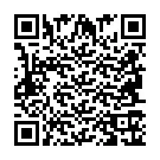 QR kód a telefonszámhoz +2694716186