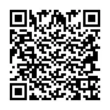 QR-code voor telefoonnummer +2694716190